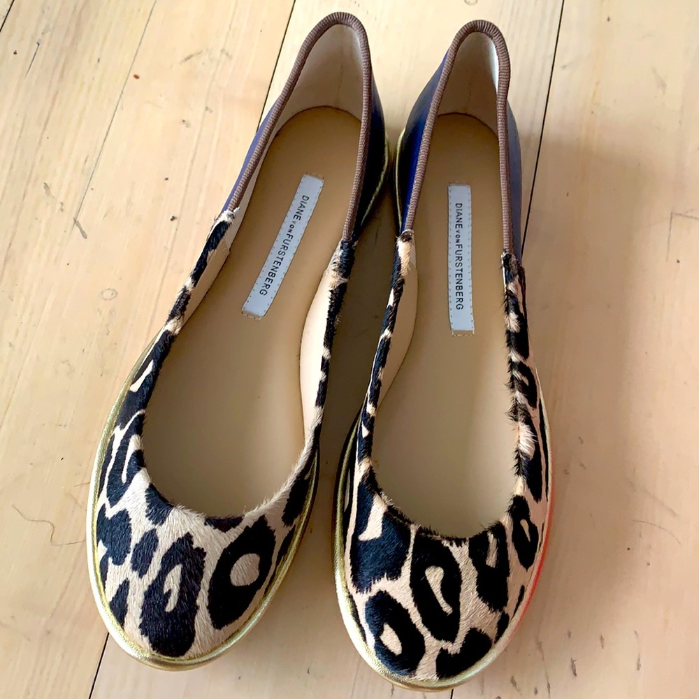 Diane von Furstenberg Botswana flats